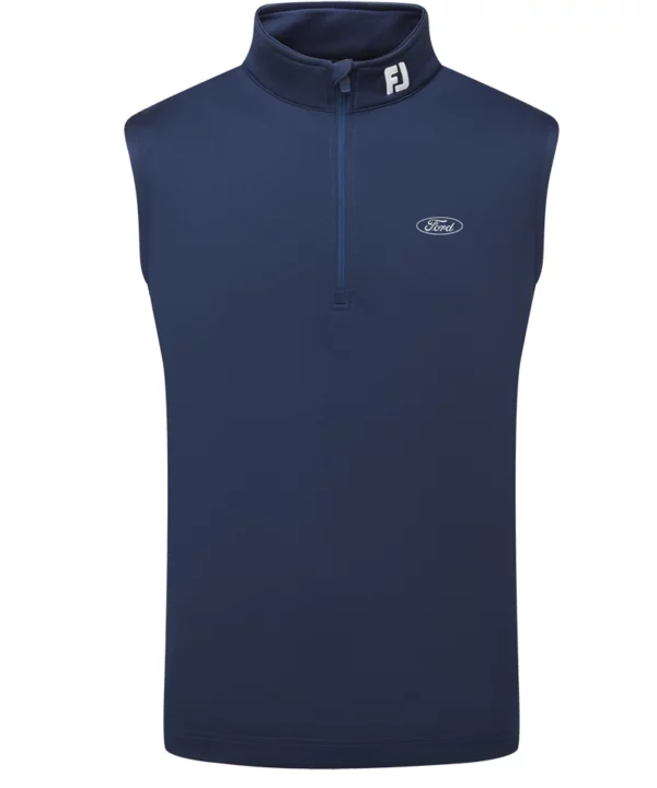 FootJoy Half-Zip Vest - Navy